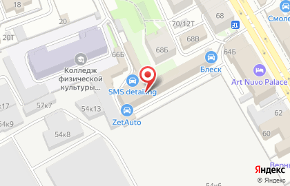 Бизнес-центр Вымпел в Василеостровском районе на карте