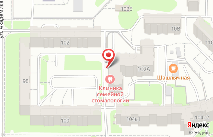 Студия Интерно в Ново-Савиновском районе на карте