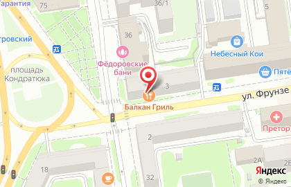 Ресторан Salt на метро Площадь Ленина на карте