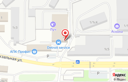 Транспортная компания Луч в Челябинске на карте