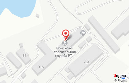 Зональный поисково-спасательный отряд на карте