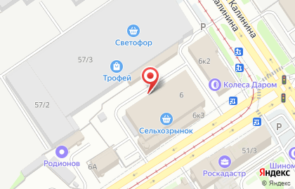 Дисконт-центр мебели в Железнодорожном районе на карте