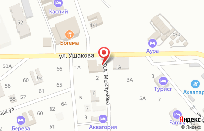 Отель Алмаз в Избербаше на карте