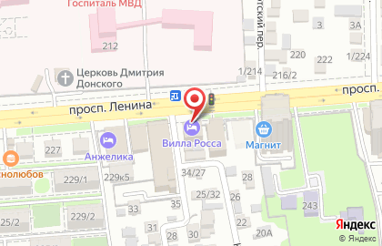 Отель Мартон в Ростове-на-Дону на карте