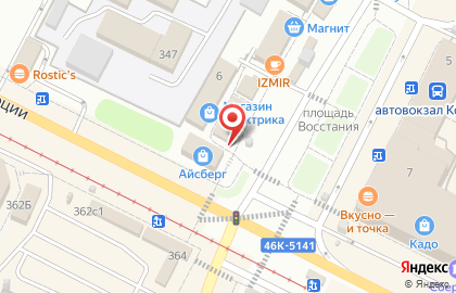 Салон связи Tele2 на площади Восстания на карте
