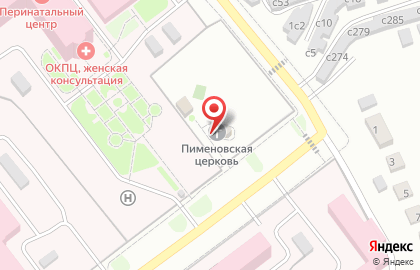 Храм Святого Преподобного Пимена Угрешского на карте