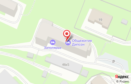 Хостел в Мурманске на карте