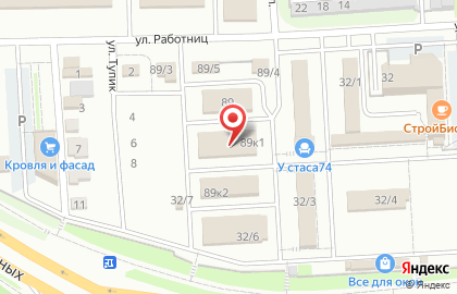 МетрАль на Свердловском тракте на карте