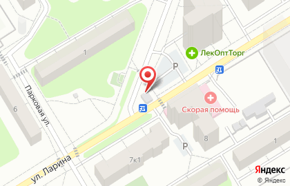 Многолестниц на карте