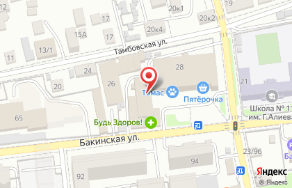 Трионикс на Бакинской улице на карте