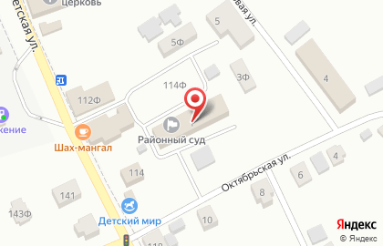 Компания грузоперевозок, ИП Кашин В.В. на Октябрьской улице на карте