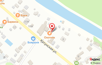 Кафе-бар Охотник на карте