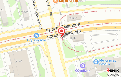 Магазин автозапчастей и аксессуаров Strone в Ново-Савиновском районе на карте
