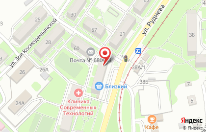 Магазин продуктов Рандеву на карте