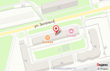 Строительная компания Монолит на улице Энгельса на карте