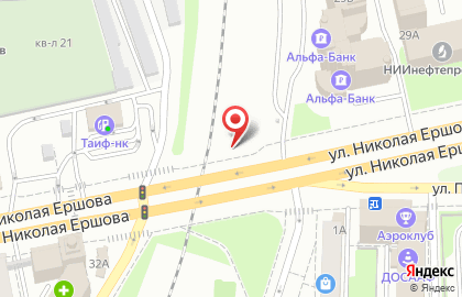 Асахи на улице Николая Ершова на карте