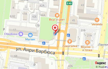 Магазин Профи на улице Савушкина на карте