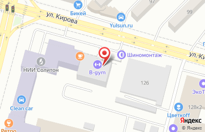 Студия массажа Beauty lines в Кировском районе на карте