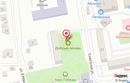 ОАО Банкомат, Собинбанк на Советской улице на карте