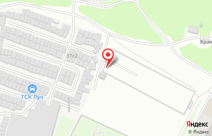 Автостоянка в Архангельске на карте