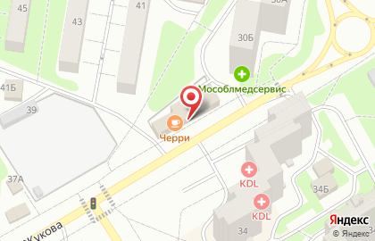 ТЦ Людмила на улице Маршала Жукова на карте