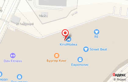 Магазин Geox в ТЦ Europolis на карте