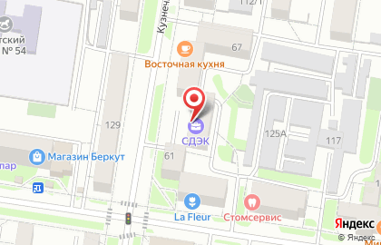 Modern на Кузнечной улице на карте