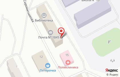 Центр семейного досуга Золотая рыбка на карте