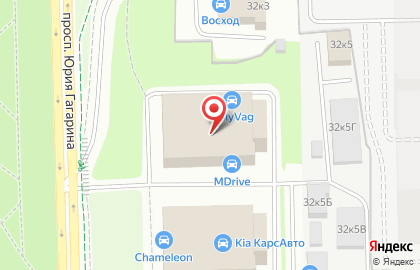 Автосервис Fix4Car на проспекте Юрия Гагарина на карте