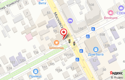 Салон связи Связной на улице Просвещения на карте
