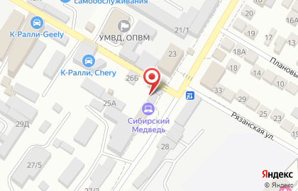 Киоск фастфудной продукции на улице Луначарского на карте