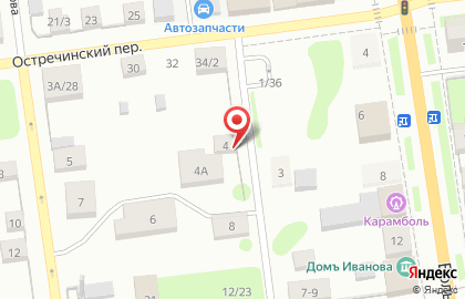 Белоснежка на Введенской улице на карте