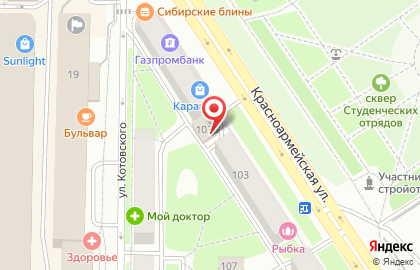 Розы от Морозовой на карте