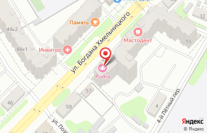 Туристическое агентство Зима-лето на улице Богдана Хмельницкого на карте