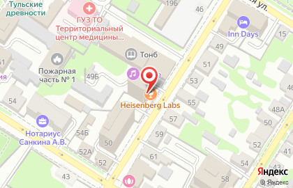 Юридическая фирма Эталон на Тургеневской улице на карте