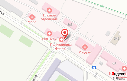 Аптечный пункт на Берёзовой улице на карте