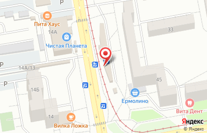 Магазин Равис в Екатеринбурге на карте