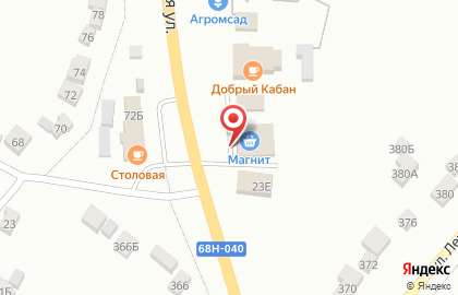 Супермаркет Магнит на Советской улице на карте