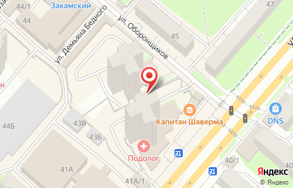 Рябина на улице Маршала Рыбалко на карте