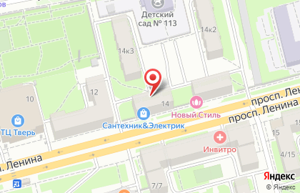 Штурм на проспекте Ленина на карте