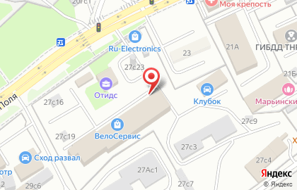 Сервисный центр ПлитХоум на улице Нижние Поля на карте