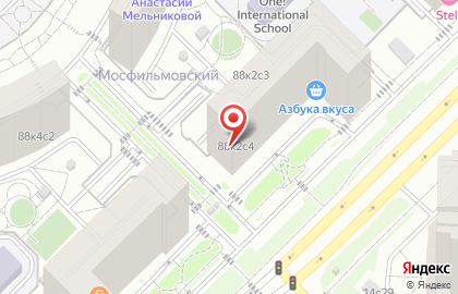Автомат по продаже игрушек Toy.ru на Мосфильмовской улице на карте