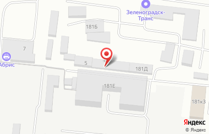 Магазин автотоваров в Ленинградском районе на карте