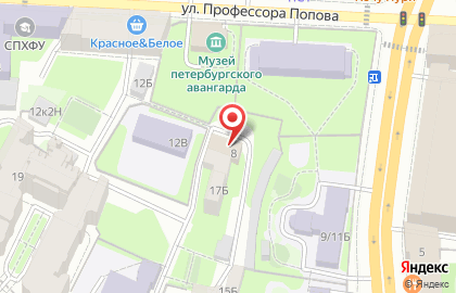 Петербургский Экспресс на карте