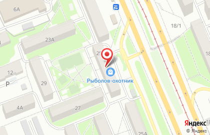 Магазин товаров и техники для активного отдыха Рыболов-охотник в Ленинском районе на карте