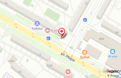 Салон Дом Оптики на улице Мира на карте