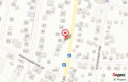 Магазин автоэмалей на Майкопской улице, д 28 на карте