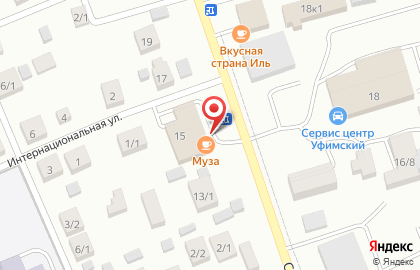 Кафе Муза на карте
