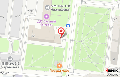 Московское машиностроительное предприятие им. В.В. Чернышева на карте