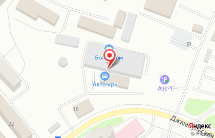 Компания Промтехснаб на улице Джамбульской на карте